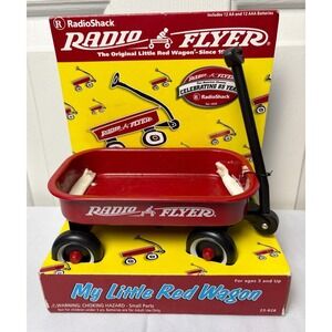 Radio Flyer Red wagon Miniature Radio Shack 6 inches